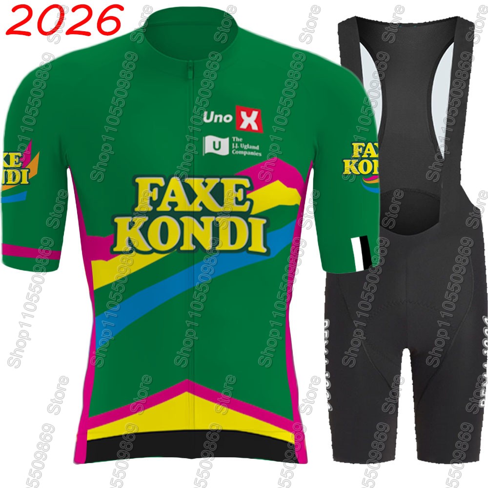Cycling Gear Jersey - ชุดเสื้อปั่นจักรยาน UNO X 2026 Pro Team