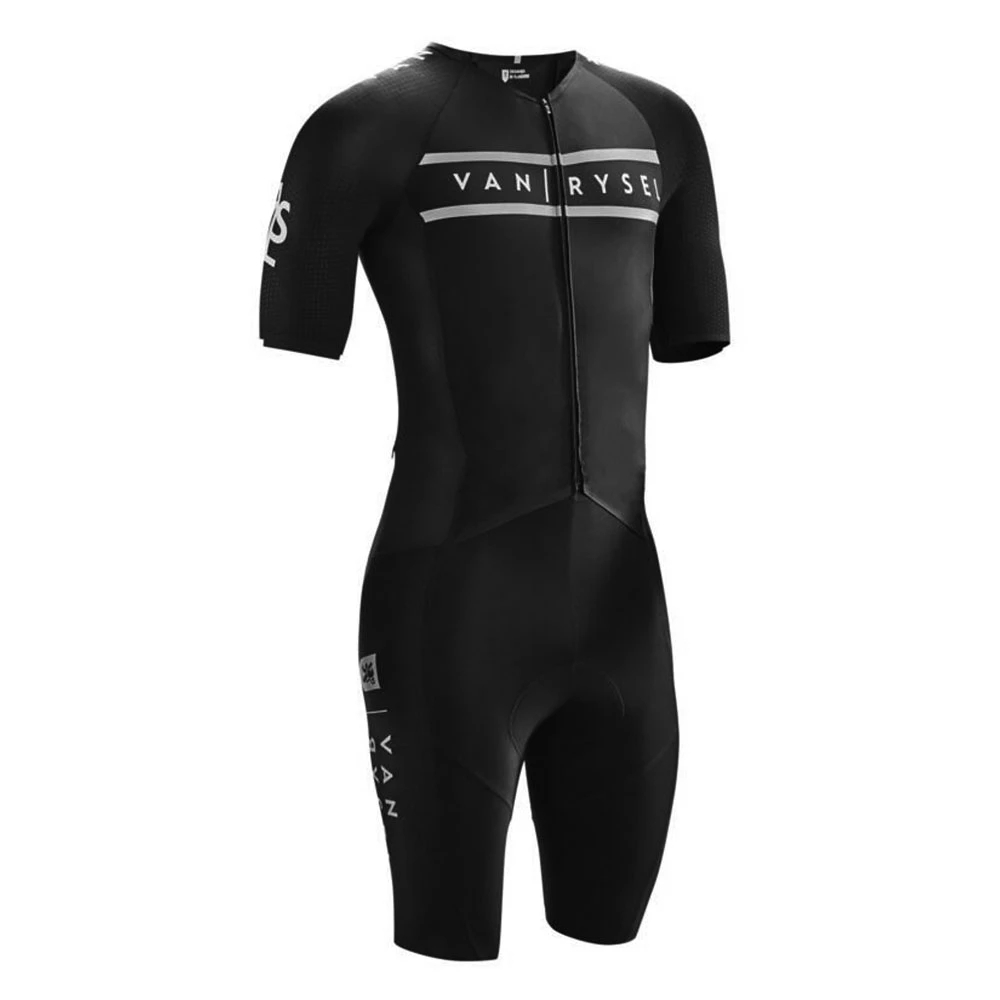 ชุดไตรแอธลีตแบบชิ้นเดียวสีขาว/ - Cycling Gear Jersey บทวิจารณ์และราคา